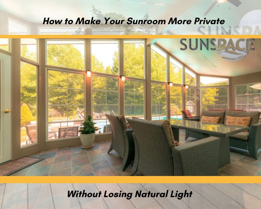 sunroom privacy